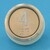 Bouton Cyntra 4 IP54 lumineux bleu 1 contact 1 connecteur