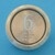 Bouton Cyntra 6 IP54 lumineux bleu 1 contact 1 connecteur