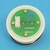 Bouton Cyntra 6 IP54 lumineux bleu 1 contact 1 connecteur