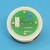Bouton Cyntra 8 IP54 lumineux bleu 1 contact 1 connecteur