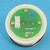 Bouton Cyntra 9 IP54 lumineux bleu 1 contact 1 connecteur
