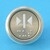 Bouton Cyntra IP54 fermeture lumineux bleu 1 contact NO/NF