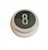 Bouton Cyntra noir 8