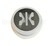 Bouton Cyntra noir fermeture