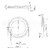 Bagues (x2) d'adaptation Ø24mm pour boutons SODIMAS