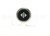 Bouton IP65 V2 noir brossé réouverture