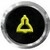 Bouton IP65 V2 noir brossé cloche