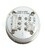 Bouton IP65 V2 noir brossé cloche