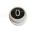 Bouton Cyntra V2 noir brossé 0