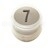 Bouton Cyntra V2 inox brossé 7