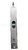 Plastron flèches montant cabine L 25 x H 180 mm + câble