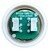 Bouton DEMON ATV O/F Gold