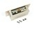 Plastron encastré inox horizontal, afficheur 4,3 pouces CAN couleur, montage standard, dimension 195 x 100 mm, fixation vis