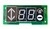 Afficheur horizontal, 2x7 segments, bleu, SAF
