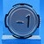 Bouton RT42 IX gravé -1 led bleue -compatible
