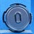 Bouton RT42 IX gravé 0 led bleue-compatible