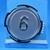 Bouton RT42 IX gravé 6 led bleue-compatible
