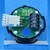 Bouton RT42 IX gravé 9 led bleue-compatible