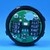 Bouton VB42 gravé 11 led bleue 1 CONTACT NO / 1 CONTACT NC-compatible