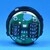 Bouton VB42 fleche descente - Led bleue-compatible
