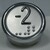 Bouton ACHILLE inox - 2 led rouge 2 contacts 24 V , Bornes a vis