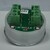 Bouton ACHILLE inox 0 led rouge 2 contacts 24 V , Bornes a vis