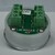 Bouton ACHILLE inox 5 led rouge 2 contacts 24 V , Bornes a vis