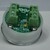 Bouton ACHILLE inox alarme led jaune 2 contacts 24 V , Bornes a vis
