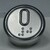 Bouton ACHILLE inox 0 led bleue 2 contacts 24 V , Bornes a vis