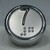 Bouton ACHILLE inox 7 led bleue 2 contacts 24 V , Bornes a vis