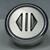 Bouton ACHILLE inox ouverture < I > led bleue 2 contacts 24 V , Bornes a vis