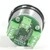 Bouton ERCOLE inox - 1 led rouge 2 contacts 24 V , Bornes a vis