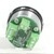 Bouton ERCOLE inox 1 led rouge 2 contacts 24 V , Bornes a vis