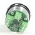 Bouton ERCOLE inox 4 led rouge 2 contacts 24 V , Bornes a vis