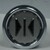 Bouton ERCOLE inox fermeture > I < led rouge 2 contacts 24 V , Bornes a vis