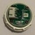 Bouton ACHILLE inox 8 led rouge 1 contact 24 V , connecteur JST