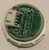 Bouton ACHILLE inox 2 led bleue 1 contact 24 V , connecteur JST