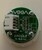 Bouton ERCOLE inox 5 led rouge 1 contact 24 V , connecteur JST