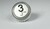 Bouton Venus XL inox 3 led rouge 1 contact 24 V , connecteur JST