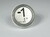 Bouton Venus XL inox - 1 led bleue 2 contacts 24 V , BORNIER A VIS