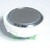 Bouton ACHILLE inox vierge led rouge - 2 contacts 24 V , bornes à vis