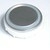 Bouton VENUS XL inox vierge led bleue - 1 contact 24 V , connecteur JST