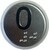 Bouton Venus gravé 0 led rouge 12/24 V -bornes à vis