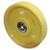 Poulie plastique Ø 320x2x8 mm - 630 kg - renvoie traction sous cabine