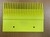 Peigne jaune 24 dents 206,391 mm pour travolator 606 NCT- GAA453BV55 -droit- compatible