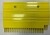 Peigne jaune droit 24 dents L 206,391 mm pour marche avec insert- compatible