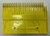Peigne jaune droit 24 dents L 206,391 mm pour marche avec insert- compatible