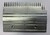 Peigne aluminium gauche 23 dents L 197,994 mm pour marche avec insert- compatible
