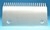 Peigne Aluminium 107 x 199,4mm 22 dents - compatible pour escalier mécanique type 9300 SWE, SWT, SDE, SDS, EWE, EWG, 9700...