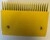 Peigne jaune 154,3 x 205,5 mm - compatible pour trottoir roulant RSE/RST/RSS - (plateaux courts de 133 mm)